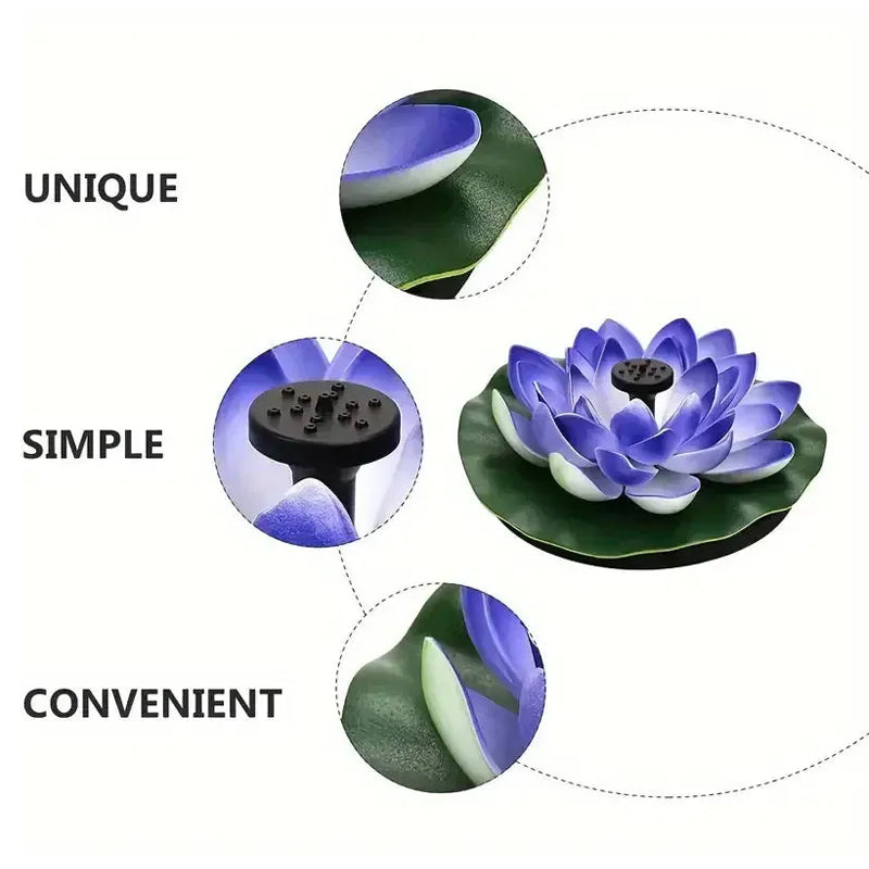 Skanto | Lotus Formet Solfontene Ponds Dekorativ