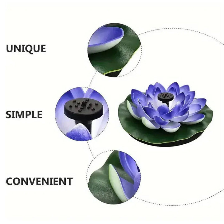 Skanto | Lotus Formet Solfontene Ponds Dekorativ