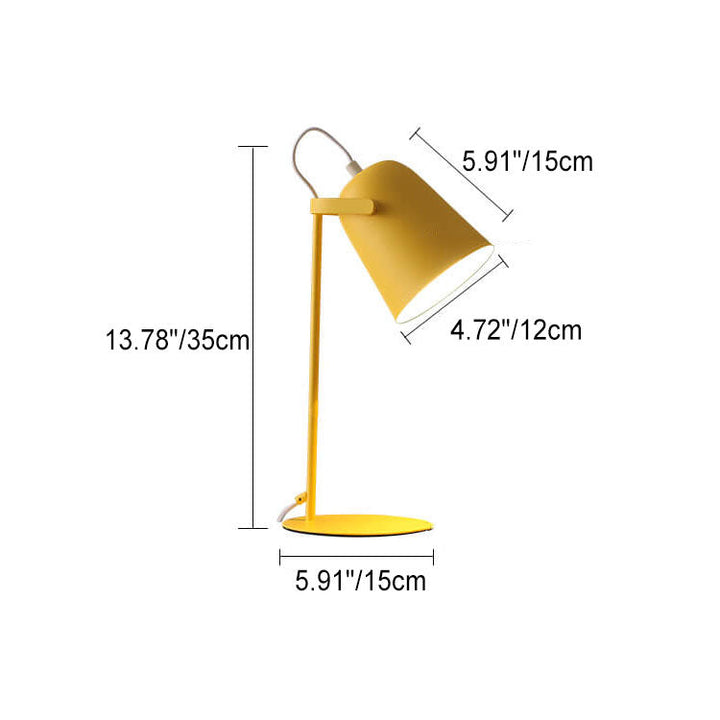 LumiTouch – Minimalist bordlampe med tripod-base og berøringskontroll Skanto