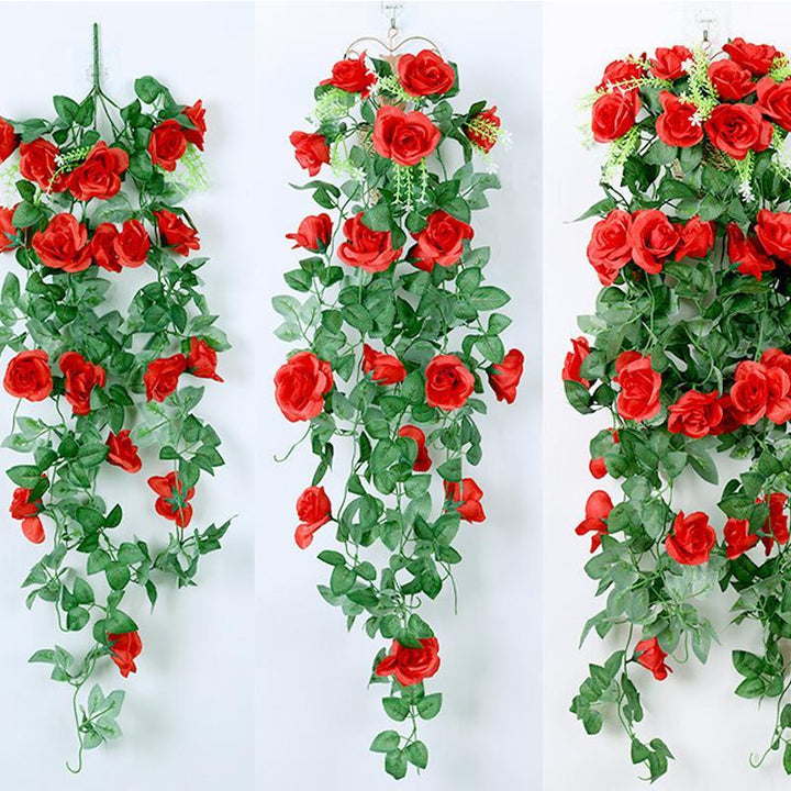 Veggd dekorasjon Hengende Blomster Vinstokk | Skanto