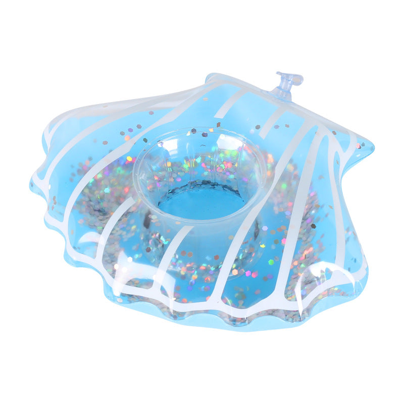 Dame Inflatable Pool Ring med Blomster Mønster Skanto