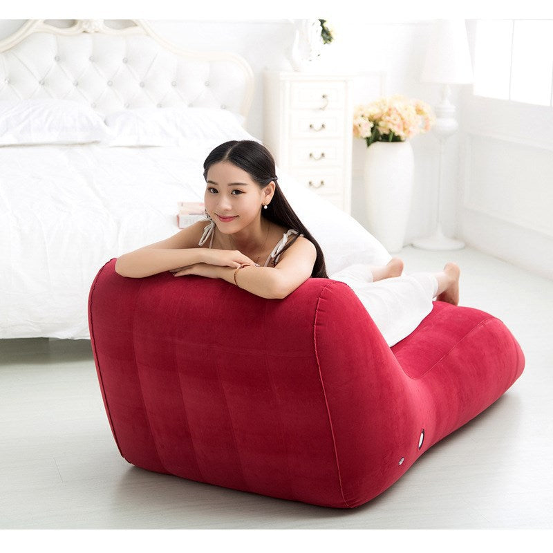 Damer Komfortabel Oppustelig Recliner med Ergonomisk Ryggstøtte Skanto