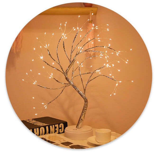 Skanto | LED Bordlampe med Fargerike Tre Lys