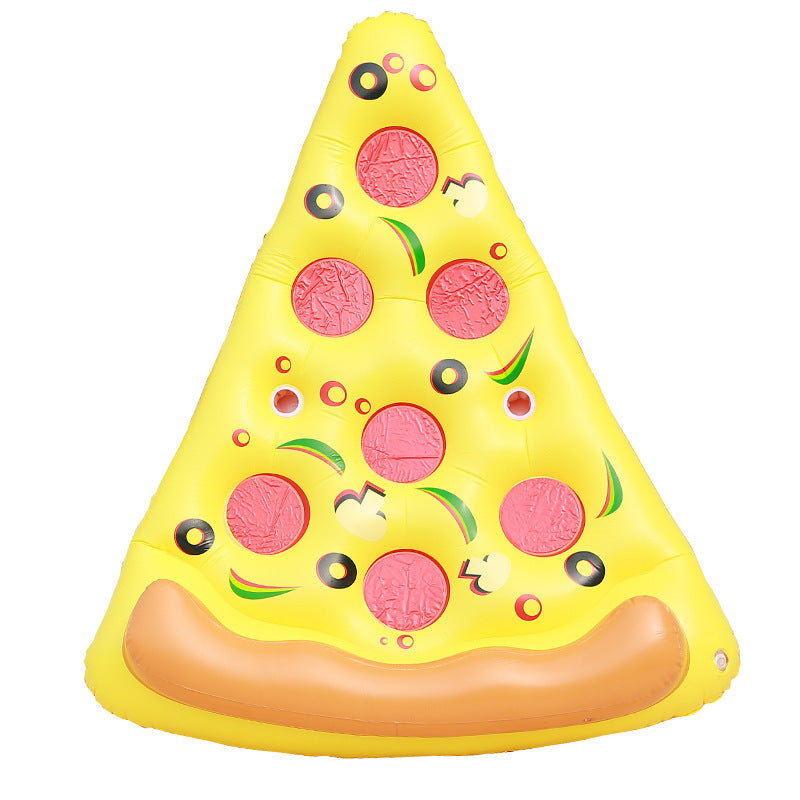 Kvinne Oppblåsbar Pizza Basseng Flyte Skanto