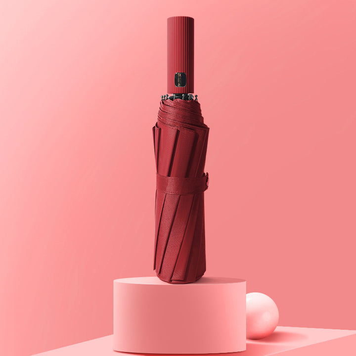 Dame elegant og kompakt sammenleggbar paraply Skanto