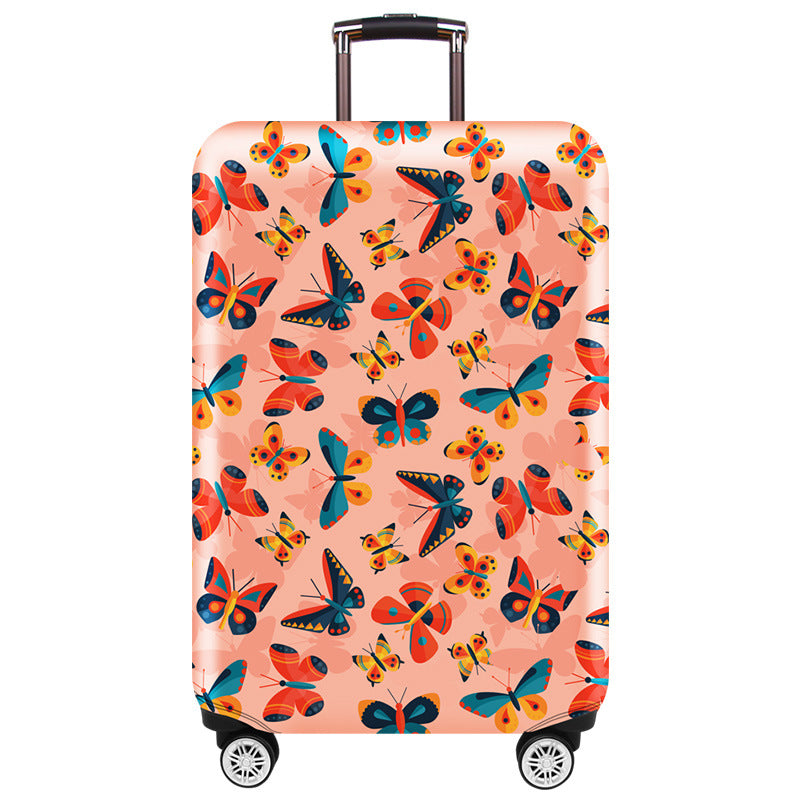 Dame Hardshell koffert med maritimt motiv Skanto