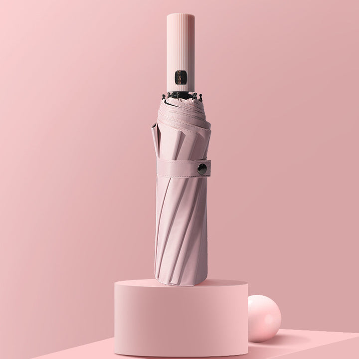 Dame elegant og kompakt sammenleggbar paraply Skanto