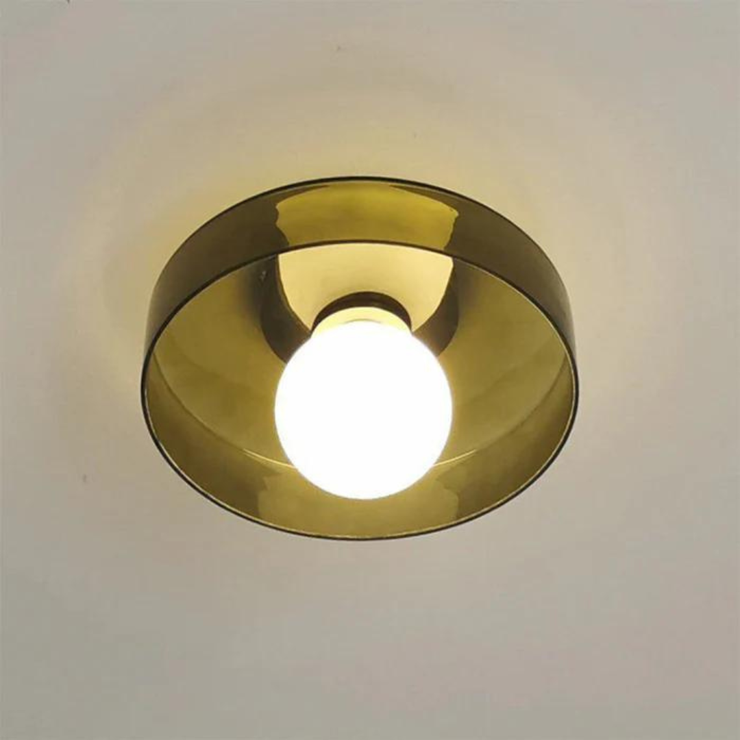 Rund Taklampe med Stilren Funksjonalitet - LumiSphere | Skanto