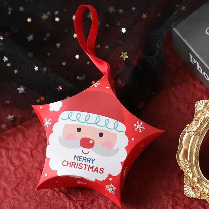 Skanto | Julegavebokser Julemann Godteriboks Stjerneformede Gleder til hjemmet Nyttår Xmas dekor Barnas gaver