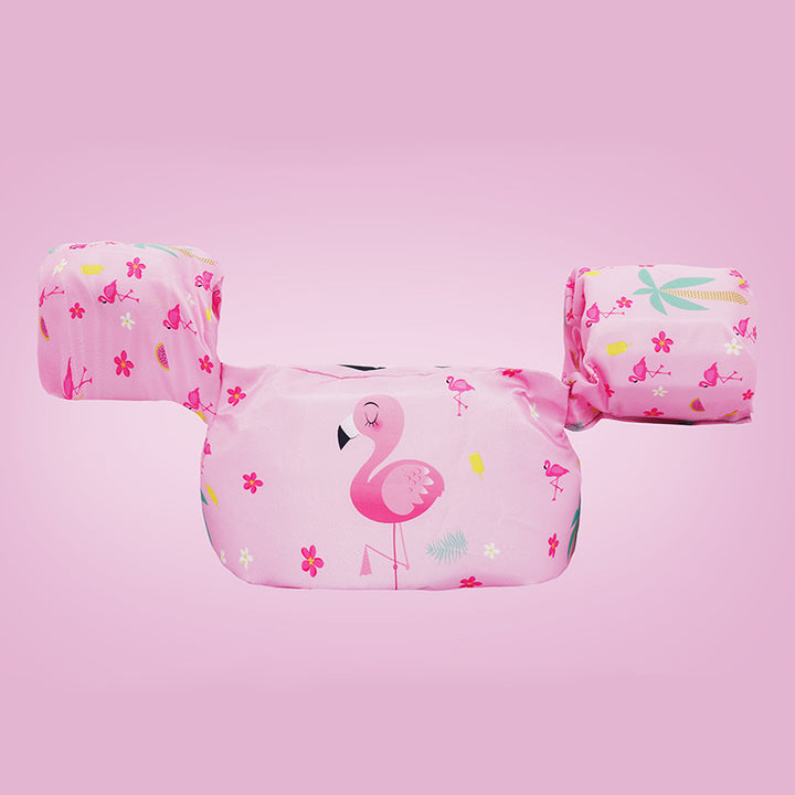Kvinnenes oppblåsbare svømmehjelp med fargerik flamingo-design Skanto
