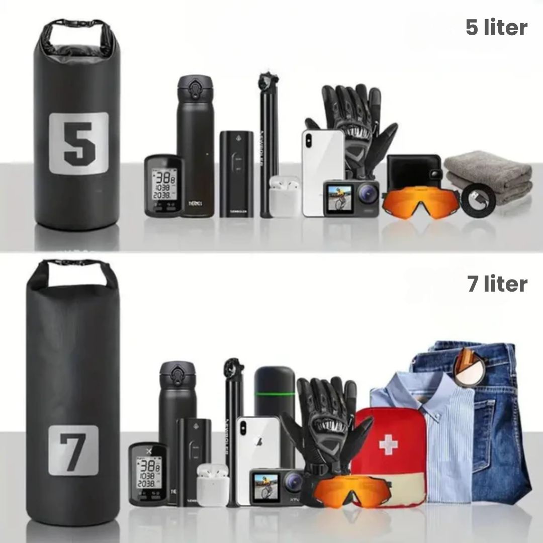 Skanto | Vanntette Front Gaffel Sykkelvesker – 5-7L Pannier Sett for Lange Turer & Bikepacking