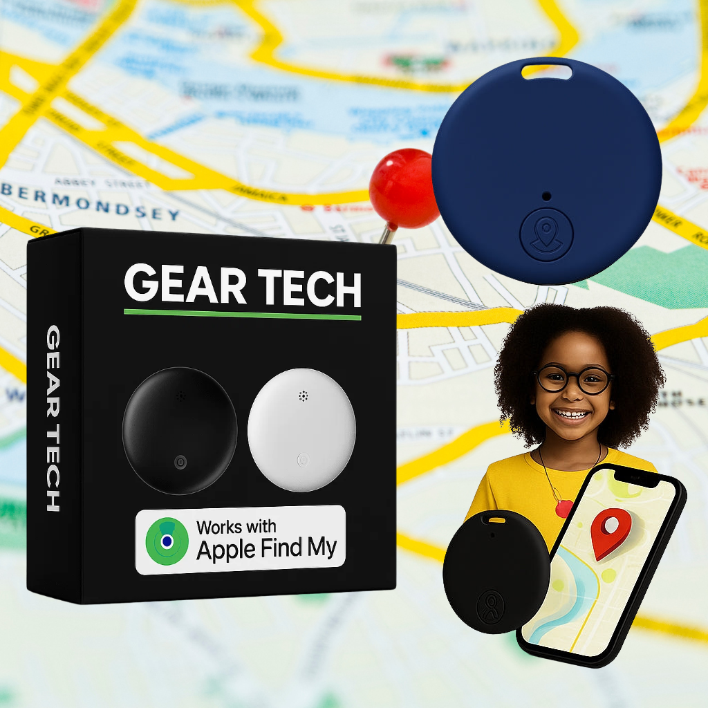 Skanto | GPS Tracker for Children | Sanntidssporing, Vanntett & Lang Batterilevetid for Sjeldenhet