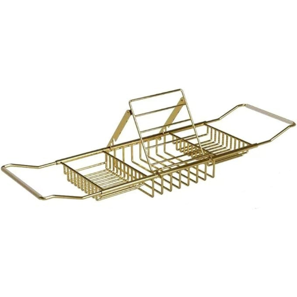 Skanto | Justerbar Badekar Caddy Tray i Rustfritt Stål