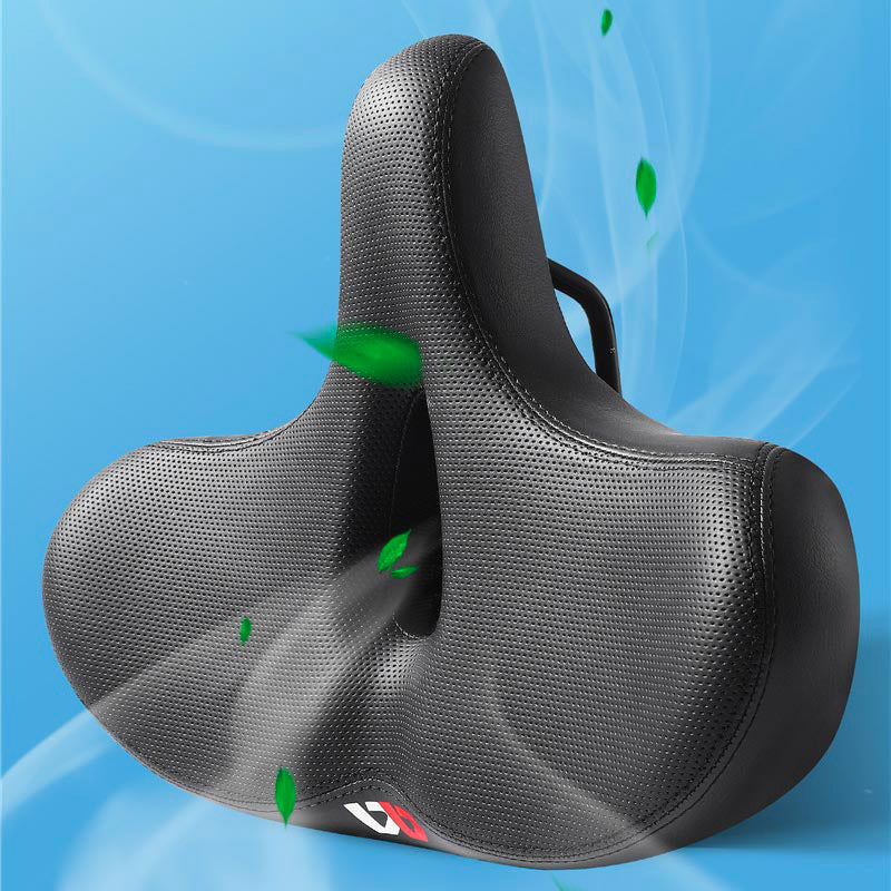 Skanto | RideEase - Ekstra Bred & Pustende Komfortabel Syklesal, Ergonomisk Sykkelsete