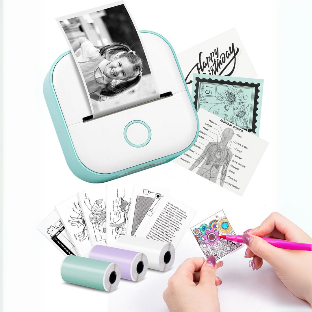 Mini Bluetooth Termisk Skriver Skanto