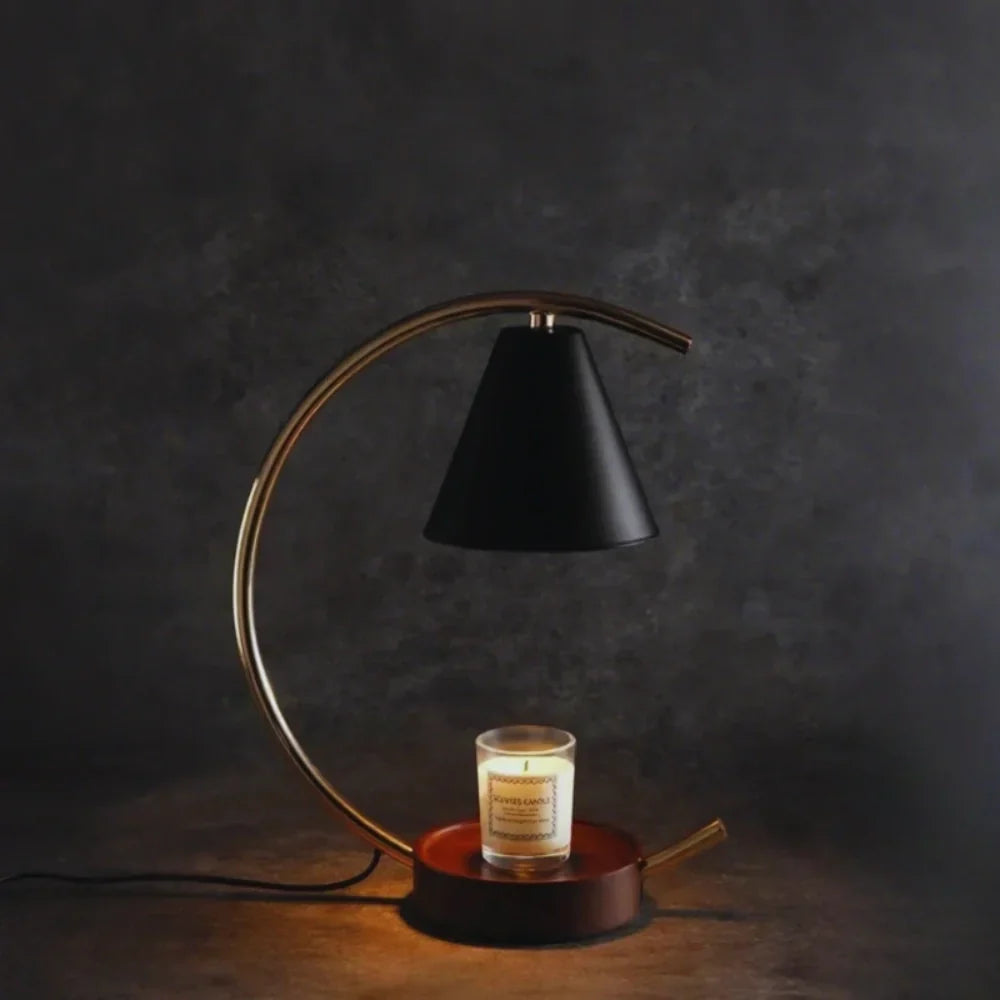 Moon Arc Wax Lamp | Skanto