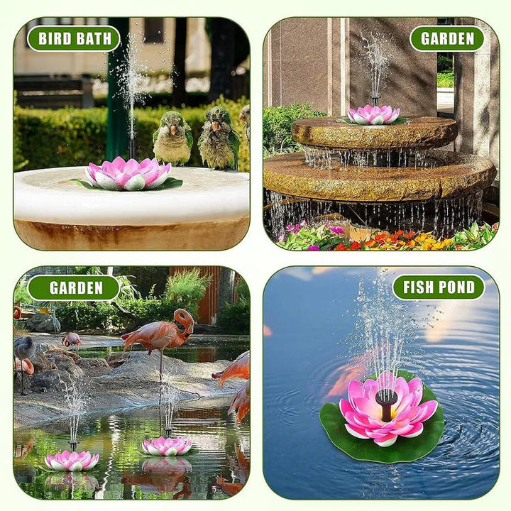 Skanto | Lotus Formet Solfontene Ponds Dekorativ