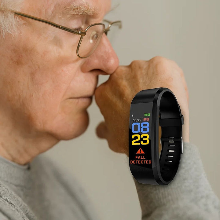 GuardianTime | Smartwatch for eldre – Falloppdagelse – Helsesporing – GPS-sporer – Sikkerhet for eldre mennesker Skanto