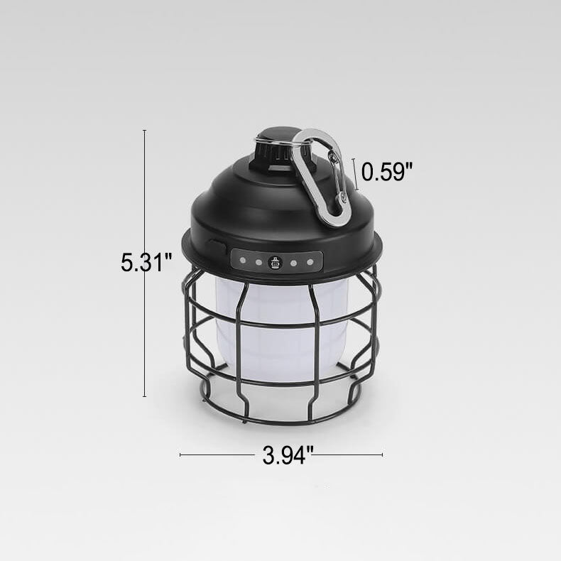 Utendørs Camping Jern LED Lys | Skanto