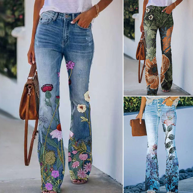 Skanto | 4-knapp Flare Jeans