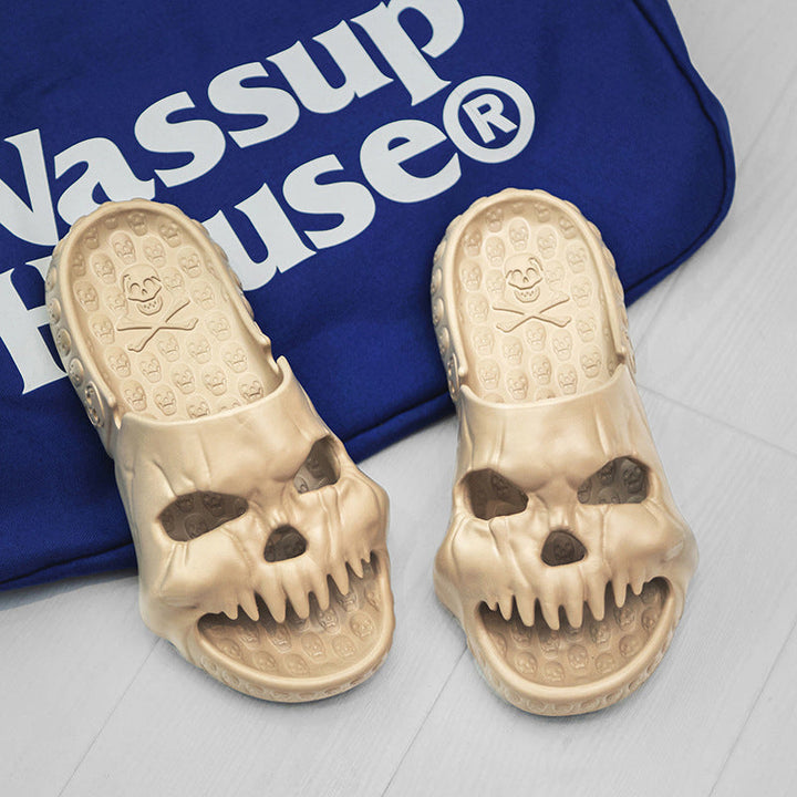 Skanto | Skull Design Enkelt Bånd Tøfler