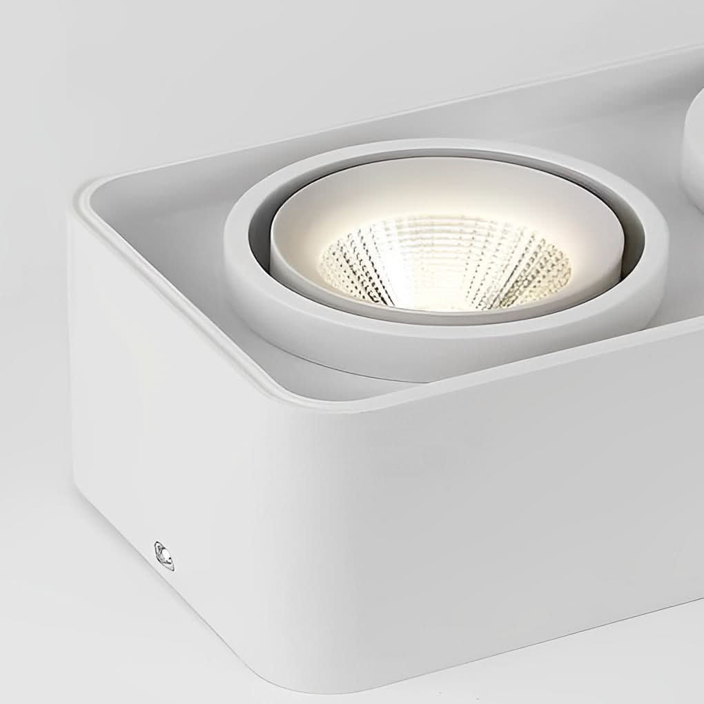 Skanto | Firkantet Justerbar Taklampe med Dimbar LED Lys