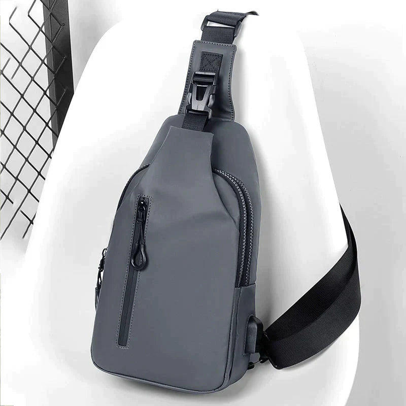 Skanto | UrbanShield Vanntett Crossbody Bag med Tyverisikker Design