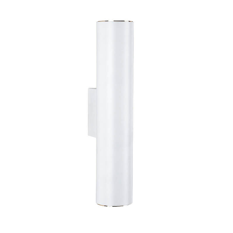 Skanto | Enkel Aluminium Sylinderformet 2-Lykt Vegglampe