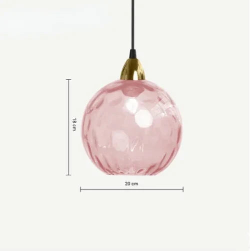 Glass Sphere Pendant Lamp - LumiSphere | Skanto