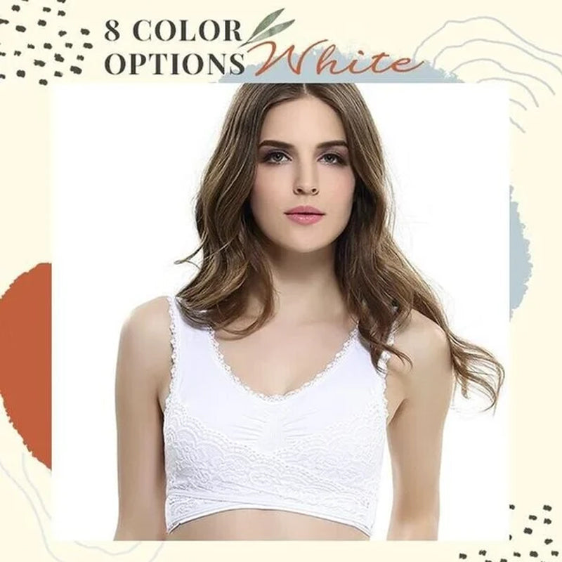 Skanto | Front Cross-Side Buckle Lace Bh