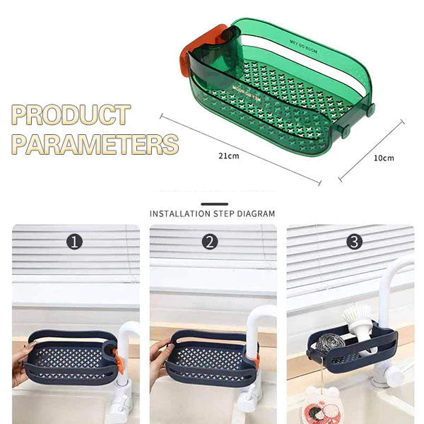 Skanto | 2 i 1 Hjem Sink Organisator