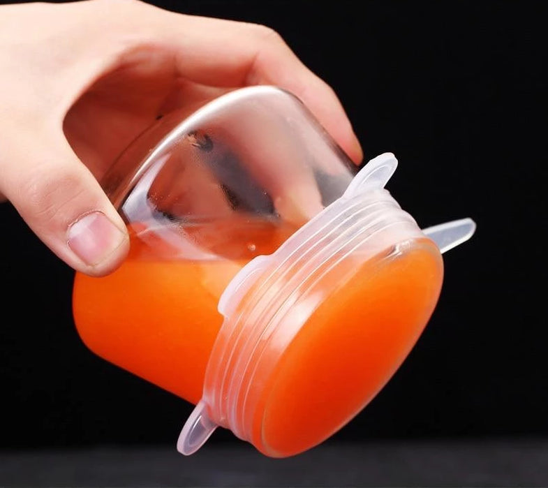 EcoLid - 6 Silikon Reusable Stretch Covers | Skanto