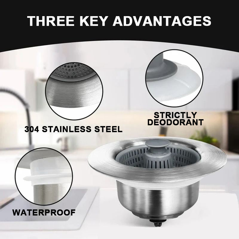 Skanto | Oppgradert Sink Bounce Core Dreneringsfilter