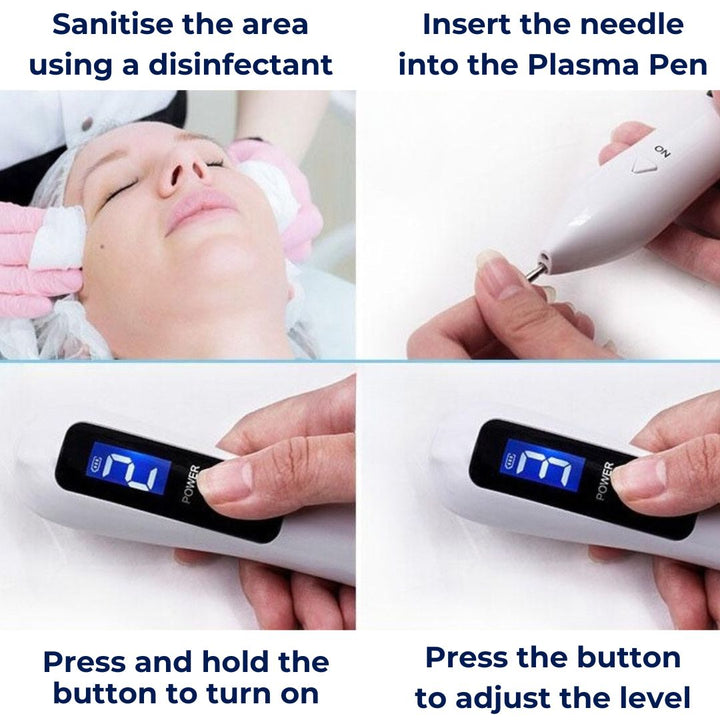 ClearSkinPro Laser Plasma Pen - Ikke-invasiv | for fjerning av fregner, hudflekker, prikker, føflekker og tatoveringer hjemme Skanto