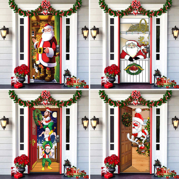 Skanto | Marerittet F før Jula | Utendørs Dekorasjoner | Nisser Dørdeksel