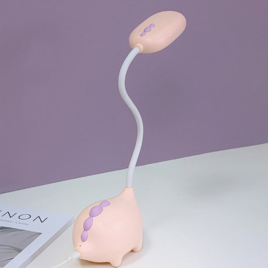Skanto | Oppladbar LED Skrivebordslampe med Tegneserie Dinosaur Øyepleie