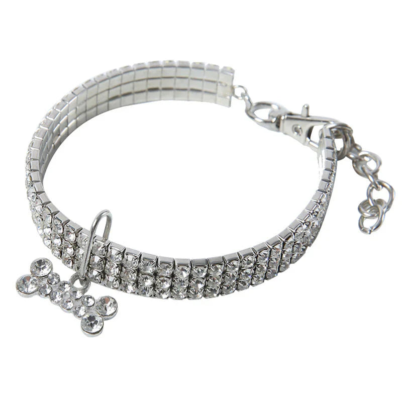 Glamorous Pet Collar – SparkleCollar Skanto