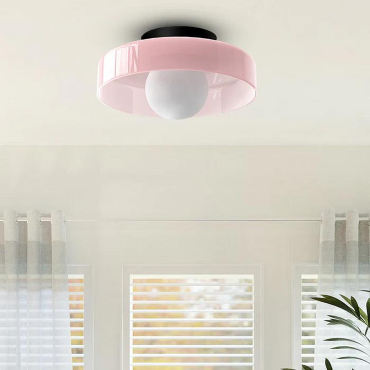 Rund Taklampe med Stilren Funksjonalitet - LumiSphere | Skanto