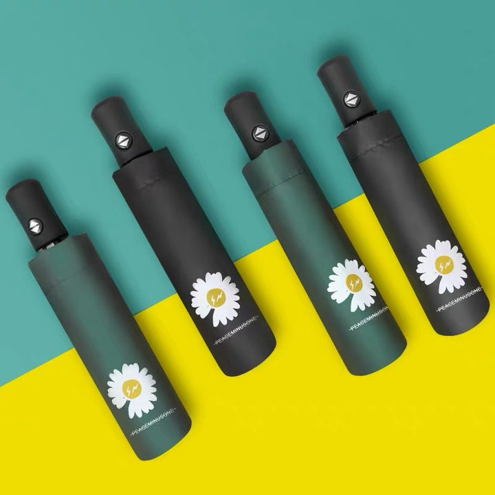 Damer kreativ folderregnparaply med miljøvennlig design Skanto