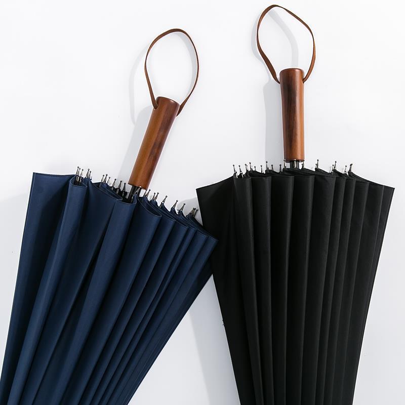 Damer elegant automatisk paraply med ergonomisk design og stort skjermtak Skanto