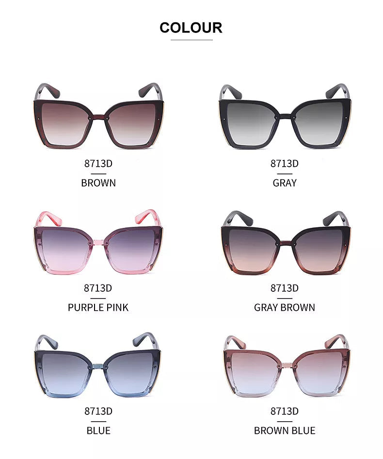 Billie Retro Solbriller | Firkantet & Trendy | Skanto