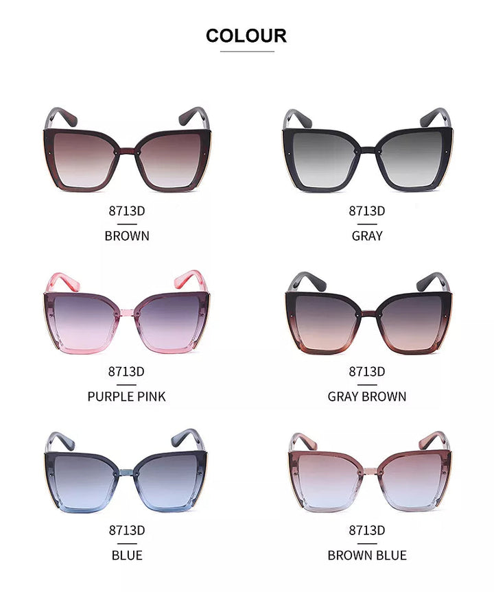 Billie Retro Solbriller | Firkantet & Trendy | Skanto