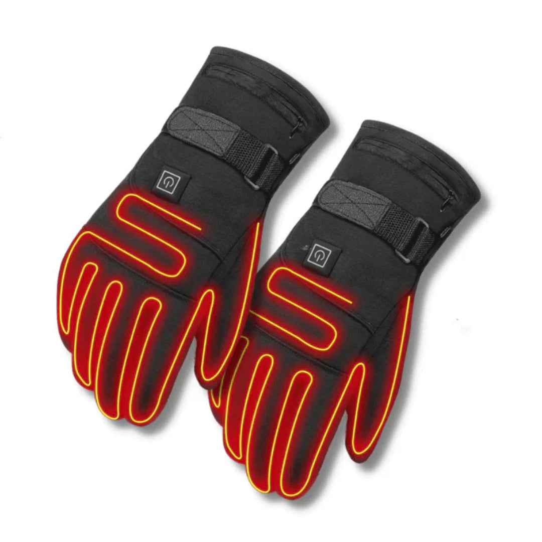 Elektrisk beheizbare Winterhandschuhe – Einstellbare Wärme og Touchscreen-kompatibel
