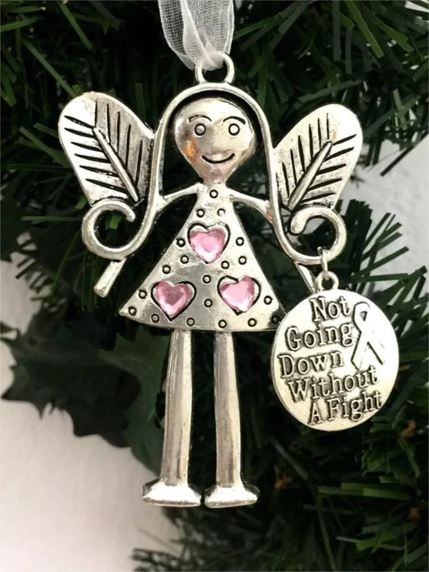Skanto | Engel Ornament i Metall – Sentimental Julegave til Venn eller Familie