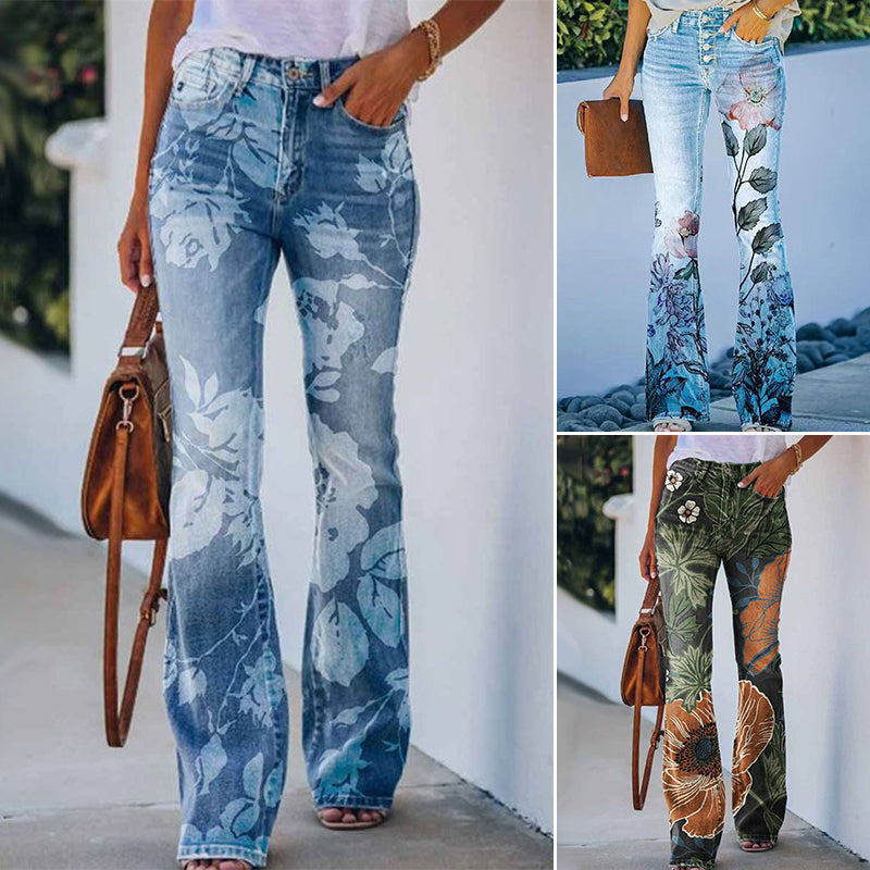 Skanto | 4-knapp Flare Jeans