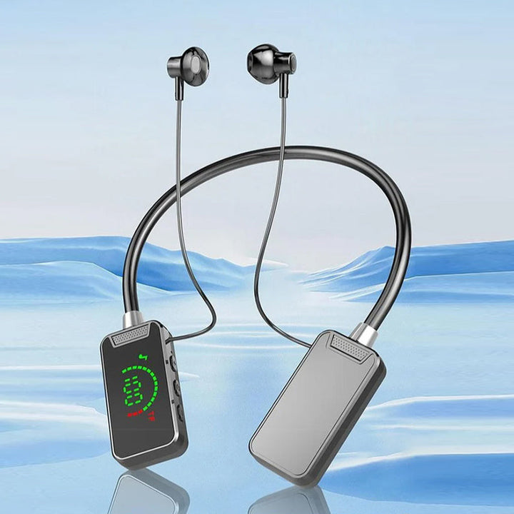Skanto | Nakkerem Digital Skjerm Bluetooth Hodetelefoner