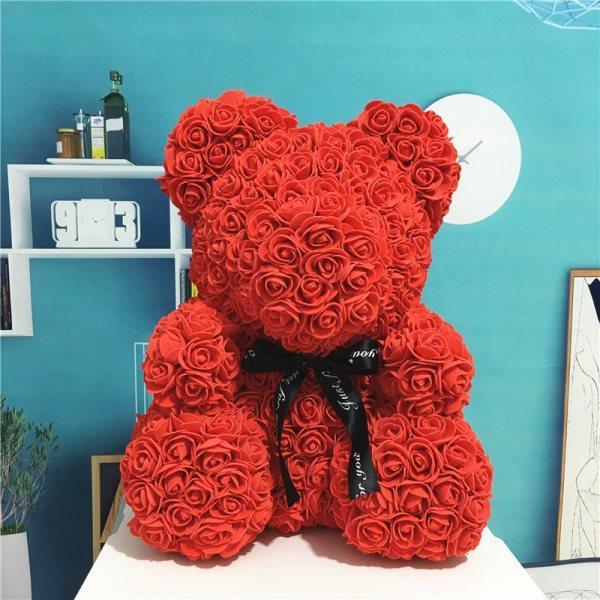 Skanto | Rose Teddybjørn den Perfekte Valentinsgaven