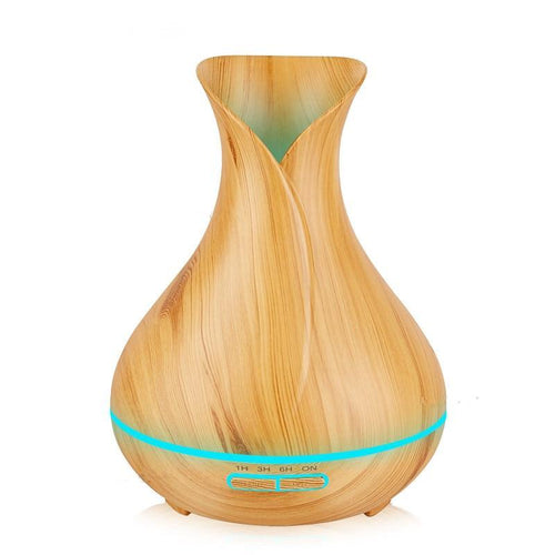 Skanto | 400mL Essensielle Olje Diffuser og Luftfukter m/ Humør LED Lys