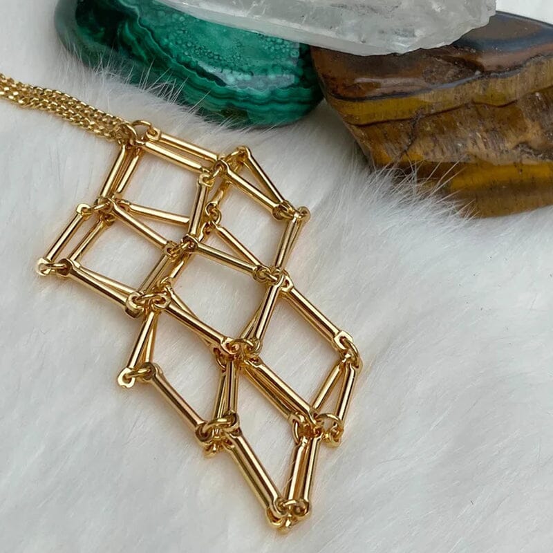 Skanto | Krystallstein Choker Halskjede