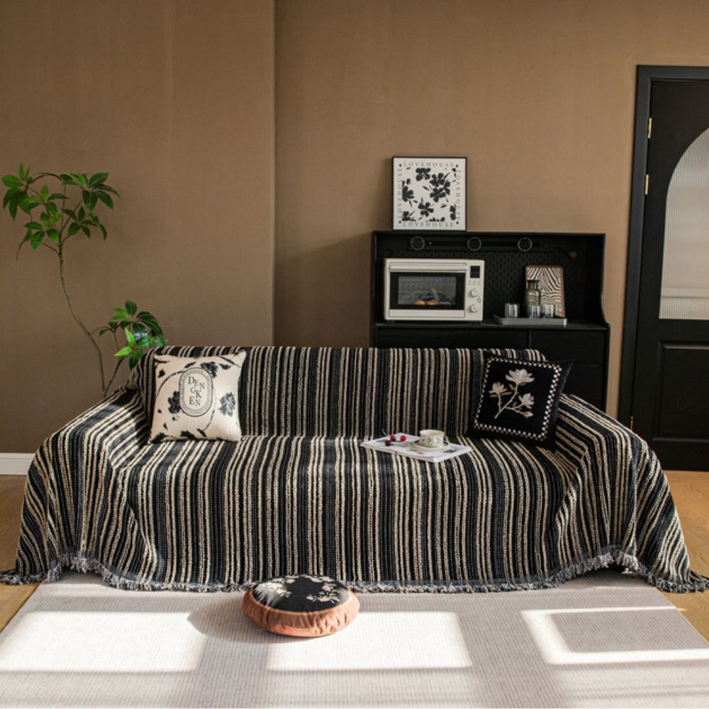 Skanto | Regal Stripes Chenille Sofa Cover